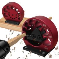 Juego De 8 Agujeros Ajustable Para Hacer Pernos Con Hojas De Carbono Herramienta Auxiliar Para Taladro Eléctrico Y Millado De Madera - details 4