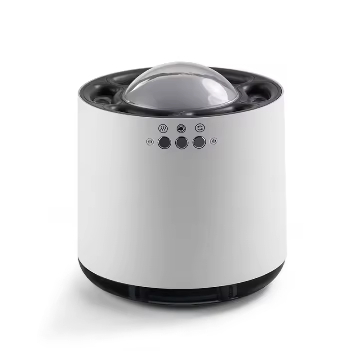 Pequeño Humidificador de niebla fría: Humidificador de escritorio personal USB para hogares de oficina, Humidificador para bebés con lámparas de ambiente, Humidificador ultrasónico, Humidificador de recogida dinámica, 6 puertos de pulverización, varios mo - 1