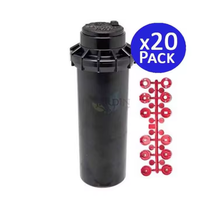 HUNTER Pack 20 Aspersor de riego Hunter PGP-ADJ 3/4'' | Alcance 6,4-15,8 m | Aspersor ajustable eficiente - 1