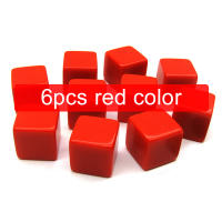 6/10pcs Dados Llenos De Acrílico De 16mm Superficies Llanas Escribibles Para Juegos De Mesa Interiores Propiedades De Juego Redondos Y Cuadrados Con Esquinas Redondeadas TMZ - details 12