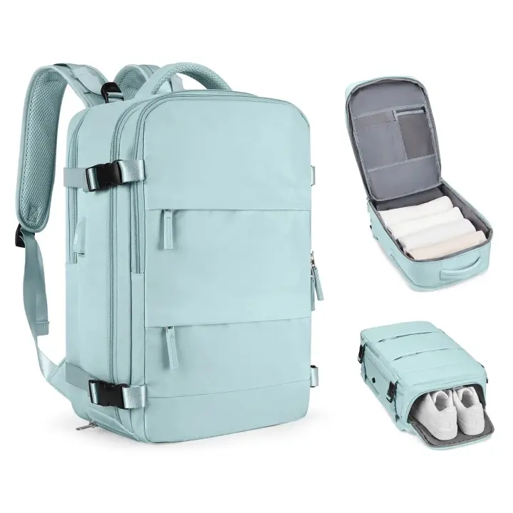 Mochila Viaje Cabina Avion 40x20x25 para Ryanair,  maletas de viaje cabina avion Bolsa de Cabina  para EasyJet Equipaje de Mano Cabina Avion Mochila de Senderismo - 1