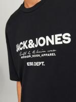 Jack & Jones hombre Camiseta de Algodón Regular Fit - Amplio Mod JJGALE Logo estampado Moda Casual Informal REF 247782 - details 8