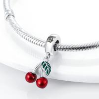 Encanto De Colgante De Árbol De Familia Platinado En Plata Para Pulsera De Bangle Y Collar DIY Regalo Con Doble Vuelo Aéreo - details 236