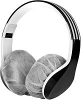 Fundas para Alfadillas Auriculares Desechables 100 Piezas Cubierta de Auriculares para 7 to 8,5 cm No Tejidos Cubierta Sanitarios Elásticos Fundas de Cascos Alfadillas (Blanco) - details 0
