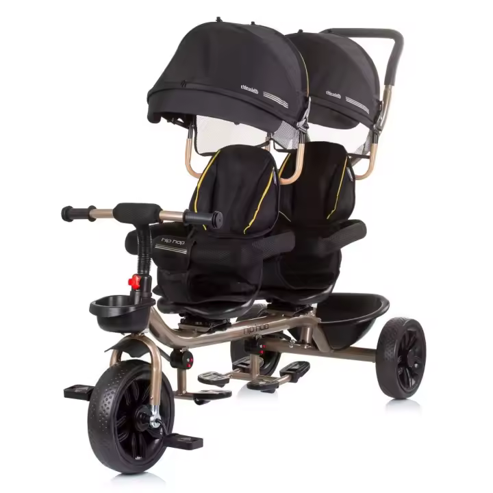 Triciclo gemelar HIP HOP hasta 40 Kg de Chipolino. Explora el Mundo a Doble Ritmo - 1