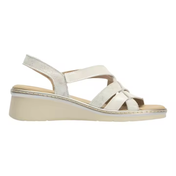 Shoes Sandalias marca Pitillos para mujer en color plata - 1