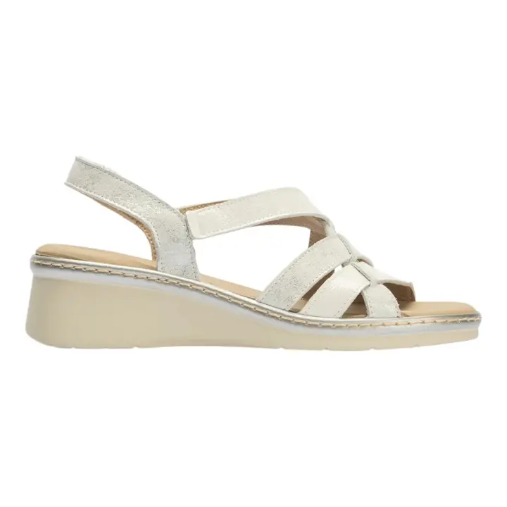 Shoes Sandalias marca Pitillos para mujer en color plata - 1