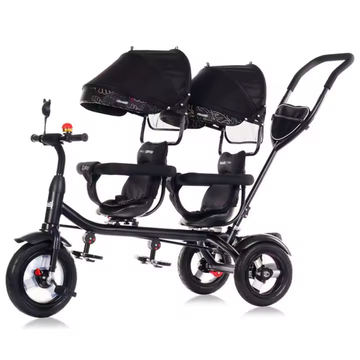 Chipolino Triciclo doble 2 PLAY bidireccional con ruedas de goma de Chipolino - 1