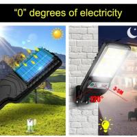Lámpara Solar LED Exterior Potente 2025 Con Control Remoto 3 Modos Impermeable Luz Para Jardín Y Calle Con Carga Solar Y Batería Incluida - details 11