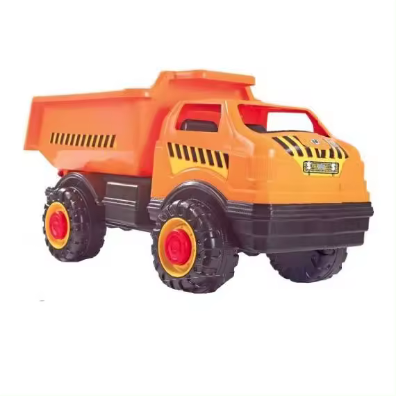 CAMIÓN VOLQUETE NARANJA 82 CMS - 1