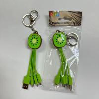 Yello Koko Kiwi 3 en 1 USB A/micro USB y USB C y cable de luz .. 0,15 m - details 0