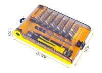 Juego De Destornilladores Magnéticos 45 En 1 Precisión Con Palas Largas Y Aretes Herramienta De Reparación Para Móviles Y PC - details 0