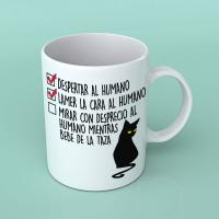 Borinot el Gato - Taza gato "Tareas pendientes" - Taza de 350 ml de capacidad - details 1