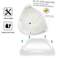 Secador De Uñas Profesional Luz LED UV ELD De Alta Potencia Con Sensor Automático Para Manicura Equipo De Salón De Belleza - details 7