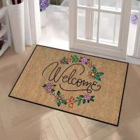 Alfombra De Piso Moderna Y Sencilla Absorbente De Agua Antideslizante Para Entrada Puerta Baño Decorativa Lavable Hogar Luxo Ligero - details 7