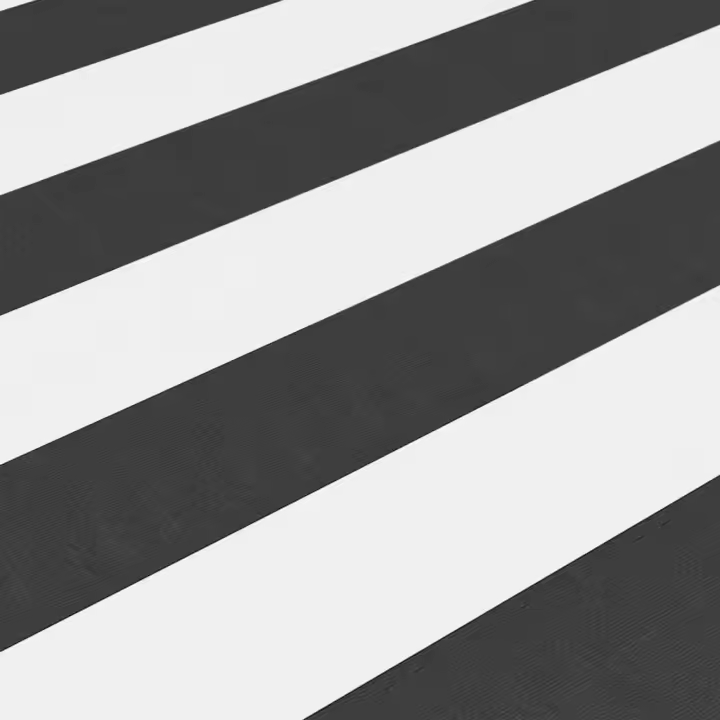 Toldo para Balcón lienzo Oxford gris antracita y Blanco 120x300cm - 1
