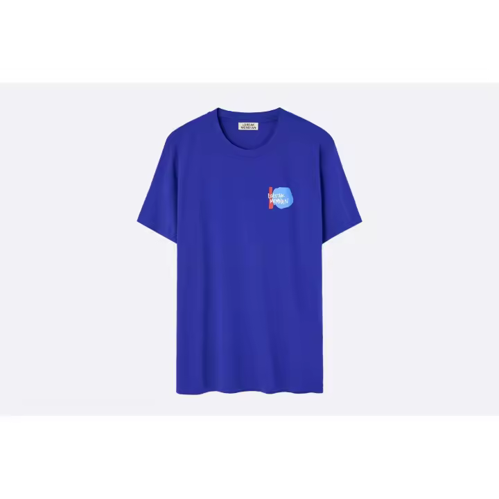 Camiseta de manga corta hombre Loreak Mendian Blue Corita T-Shirt Ink - 1