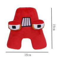 Muñecos De Peluche Alfabeto Anime Kawaii 26 Letras Inglesas Juguetes Educativos Para Niños Muñeco De Peluche Montessori Regalos Para Niños - details 0