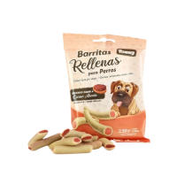 Yommy Pack De 50g-500g Barritas Rellenas Para Perros 50g/Paquete, Golosinas Sticks Para Perro, Delicioso Sabor A Rolls De Pollo, Cheddas Y Panceta, Carne Asada, Snacks De Piel Para Perros - details 10