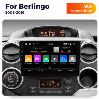 Radio De Coche Con Wireless Carplay Android Auto Para Citroen Berlingo B9 Peugeot Partner 2008-2019 Navegación GPS WiFi FM RDS Con Soporte Para Control Del Volante - details 2