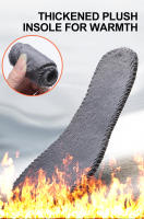Botas Impermeables Para Hombres Y Mujeres 2023 Botines De Invierno Con Cierre De Correa Botas De Nieve De Hiking Material De Suela TPR Lining De Peluche Corto - details 7