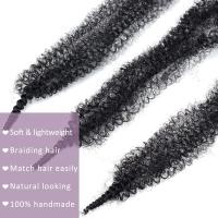 Extensiones De Cabello Sintético Afro Curl Spring Twist Para Mujeres Negras Suaves Fibras De Temperatura Baja 8 Hilo/paquete - details 8