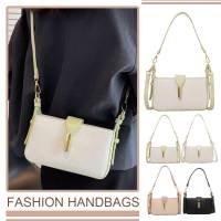 Bolso De Mano De Moda Cuadrado Tendencia Bolso Cruzado Con Correa Ajustable De Cuero PU Satchel Monedero Para Mujer - details 3