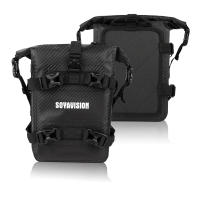 Bolsa De Moto Impermeable 6L Multifuncional Almacenamiento En Marco Lateral Y Tanque Negro Para Motocicleta Barra De Choque - details 27