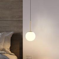 Lámpara Colgante Moderna Nórdica De PVC Dorado Para Restaurante Café Mesa De Comedor Barra Decoración De Lateral De Cama Chandelier Sencillo - details 1