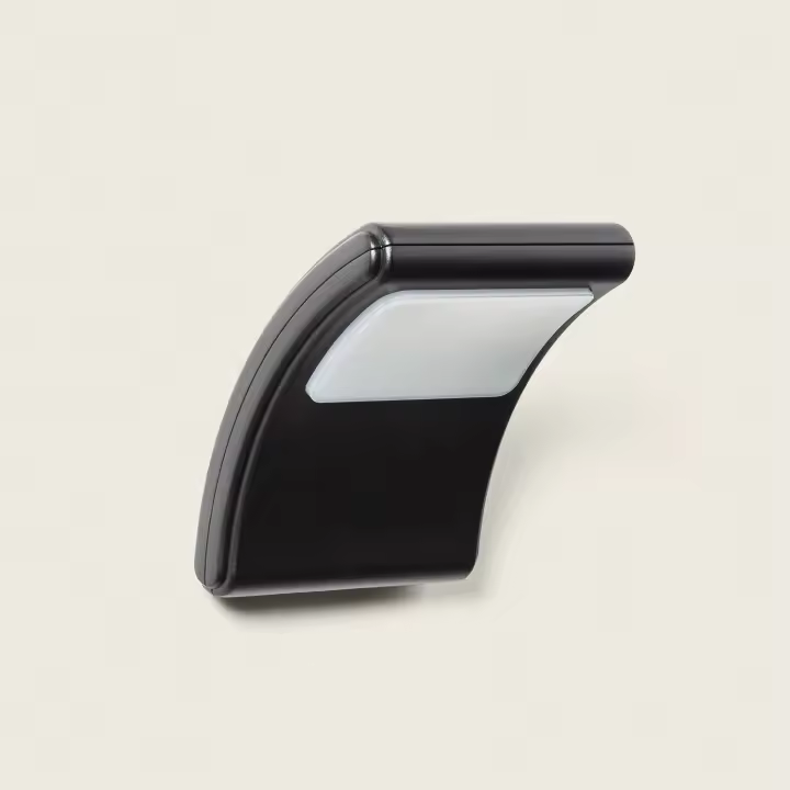 Ledkia Aplique de Pared Exterior LED 6W Iluminación Rectangular Negro Wilbert Negro Mate - 1