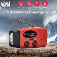 Luz De Emergencia LED USB 4000 mAh Con Radio Solar Recargable Portátil Para Camping Y Uso Exterior Función De Flashlight Incluida - details 10