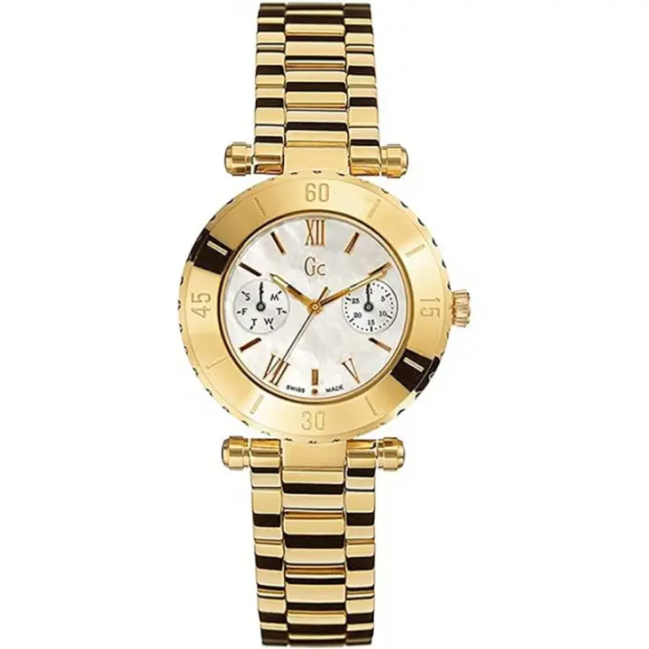 Reloj De Pulsera Gc Guess 127513l1s Para Mujer Multifuncion 100m - 1