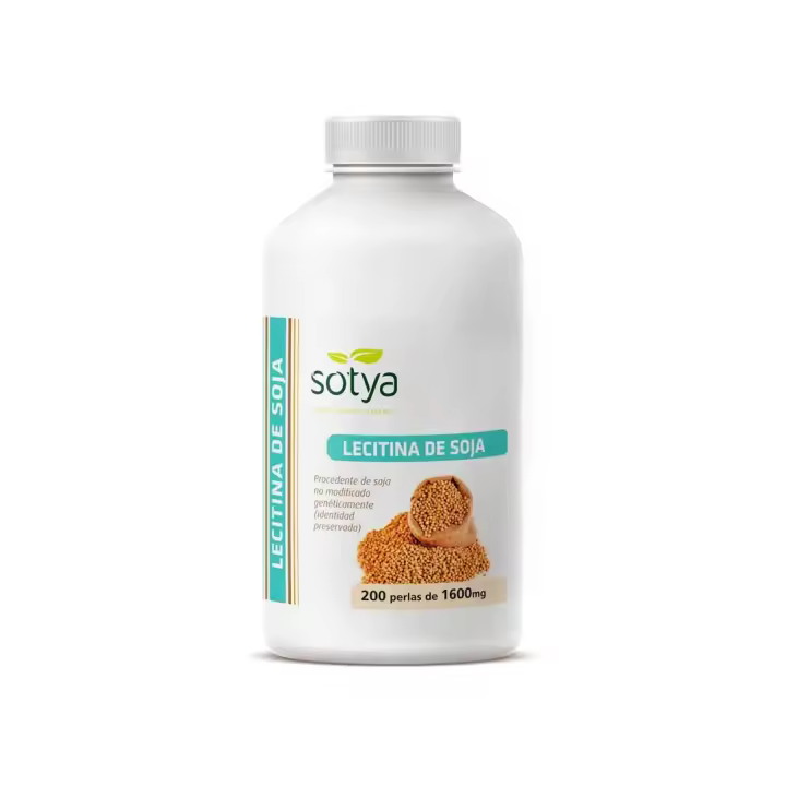 Lecitina de soja 1200 mg 200 perlas Sotya - 1