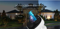 Cámara De Seguridad WIFI 3MP Exterior IP Con Visión Nocturna Y Vigilancia Inteligente Cámara De Video Grabadora Batería Poder - details 2