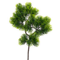 Planta Artificial De Ciprés Pino Plástico Para Escritorio Jardín Miniatura Árbol Con Ramas Para Decoración De Interiores - details 4