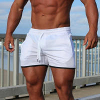 Shorts Deportivos De Malla Transpirable Para Hombres Calzoncillos De Playa Secado Rápido Ropa Deportiva De Fitness Para El Verano Nuevo - details 1