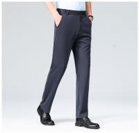 Pantalones Casuales Para Hombre Talla Grande 52 Pantalones Trasladables De Oficina Pantalones Formales De Negocios Estilo Recto Spandex Polyester - details 11