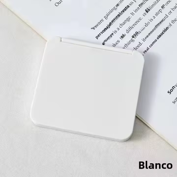 Espejo De Maquillaje Portátil Para Niñas Doble Cara Compacto De Tamaño Pequeño En Colores Variados Regalo Ideal Para Niñas - 1