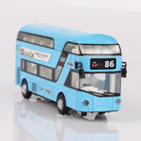 Modelo De Autobús De Doble Piso a Escala 1/36 En Aleación De Zinc Con Sonido Luz Puertas Abiertas Vehículo Coleccionable Regalo De Cumpleaños - details 8