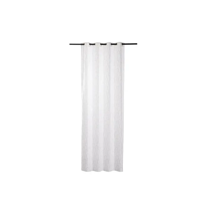 Adda Home Visillo Lino Formas Geométricas 140x270 Cm - Decoración de Interiores - 1