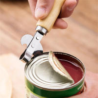 Abrigo De Botellas Y Lata De Madera Multifuncional Para El Hogar Abrebotellas Ecológico Con Mango De Madera Gadgets De Cocina - details 3