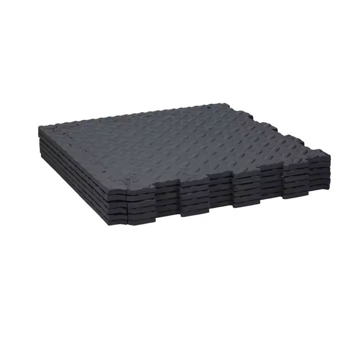 Alfombrilla de goma eva tipo puzzle 6 piezas kinzo - 1