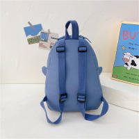 Mochila Personalizada Kawaii Con Orejas De Conejo Y Colgante De Oso Peluche Para Niñas Escolar Con Cierre De Cremallera Material Nylon Y Poliéster - details 13