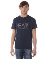 Emporio Armani EA7 Camiseta Algodón Hombre Azul Oscuro 3 ZPT41PJ18Z 1554 - details 0