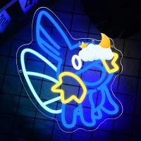 Pokemon Anime Neón Para Decoración De Pared Luces Encendidas Para Habitación De Juegos Habitación De Niños Cueva De Hombre Regalos Lindos Para Niños Cumpleaños - details 0