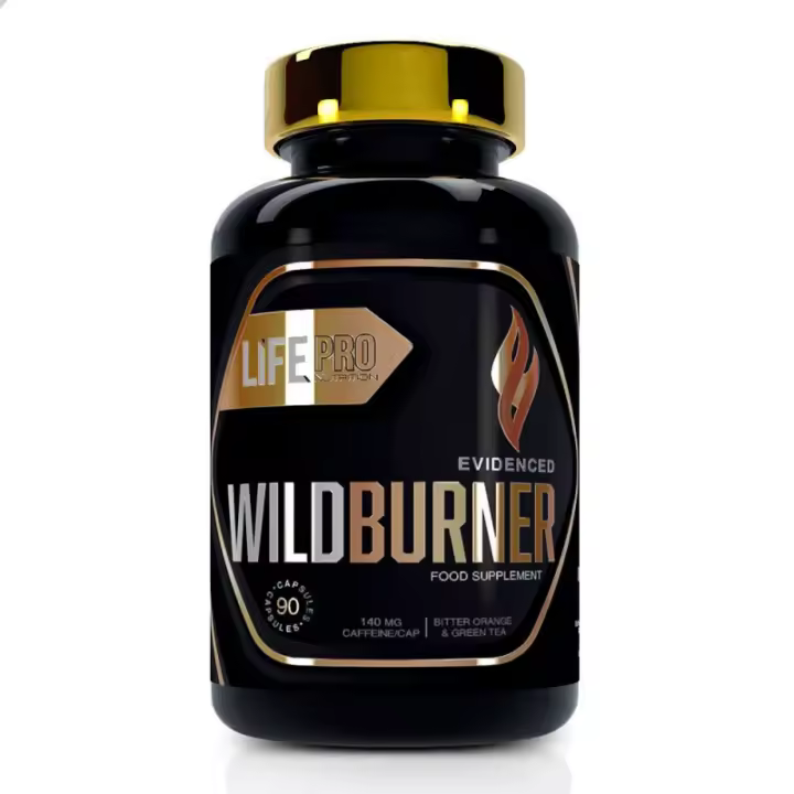 LIFE PRO NUTRITION EVIDENCED WILD BURNER 90 CAPS - Potente QuemaGrasas con Estimulantes - Contribuye a la Pérdida de grasa - 1