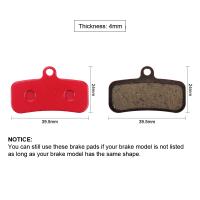 4 Pares De Frenos De Disco Para Bicicleta Resina/Cerámica/Metales Completo Adecuado Para Shimano Saint M810 M820 ZEE 640 H01 MTB Freno Hidráulico - details 5