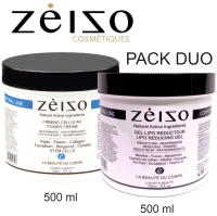 Pack Duo Zeizo: Crema Reafirmante y Gel Reductor Corporal 500 + 500 ML - Cuidado Personal de Belleza para mejorar y tratar el cuerpo - details 0