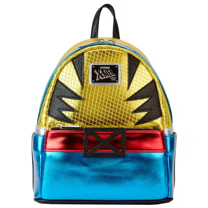 Mochila Metallic Wolverine X-Men Marvel Loungefly 26cm - 1