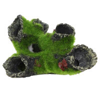 Cueva De Resina Para Acuario Decoración De Hogar Para Camarones Y Peces Simulación De Bosque Artesanías Para Paisajismo De Acuarios - details 0